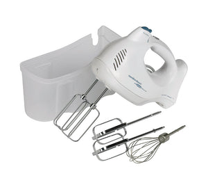 Power Deluxe Hand Mixer, White