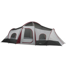 Load image into Gallery viewer, 10-Person 3-Room Cabin Tent with 2 Side Entrances
