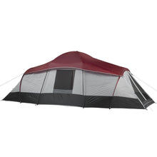 Load image into Gallery viewer, 10-Person 3-Room Cabin Tent with 2 Side Entrances