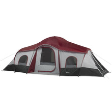 Load image into Gallery viewer, 10-Person 3-Room Cabin Tent with 2 Side Entrances