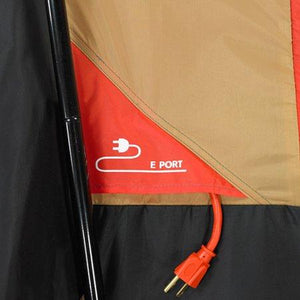 10-Person 3-Room Vacation Tent with Shade Awning