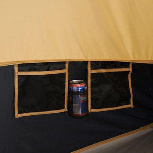 10-Person 3-Room Vacation Tent with Shade Awning