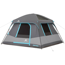 Load image into Gallery viewer, 10&#39; x 9&#39; Dark Rest Cabin Tent, Sleeps 6