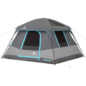 10' x 9' Dark Rest Cabin Tent, Sleeps 6