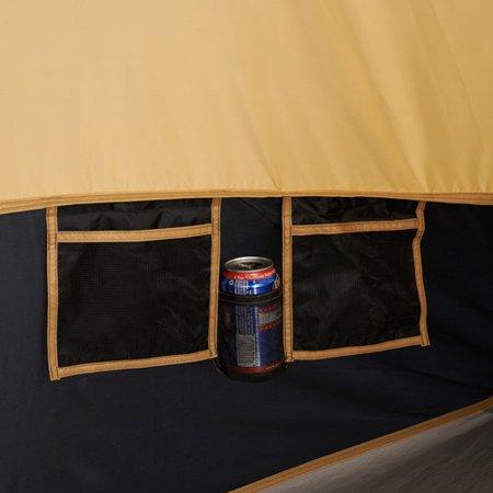 10-Person 3-Room Vacation Tent with Shade Awning